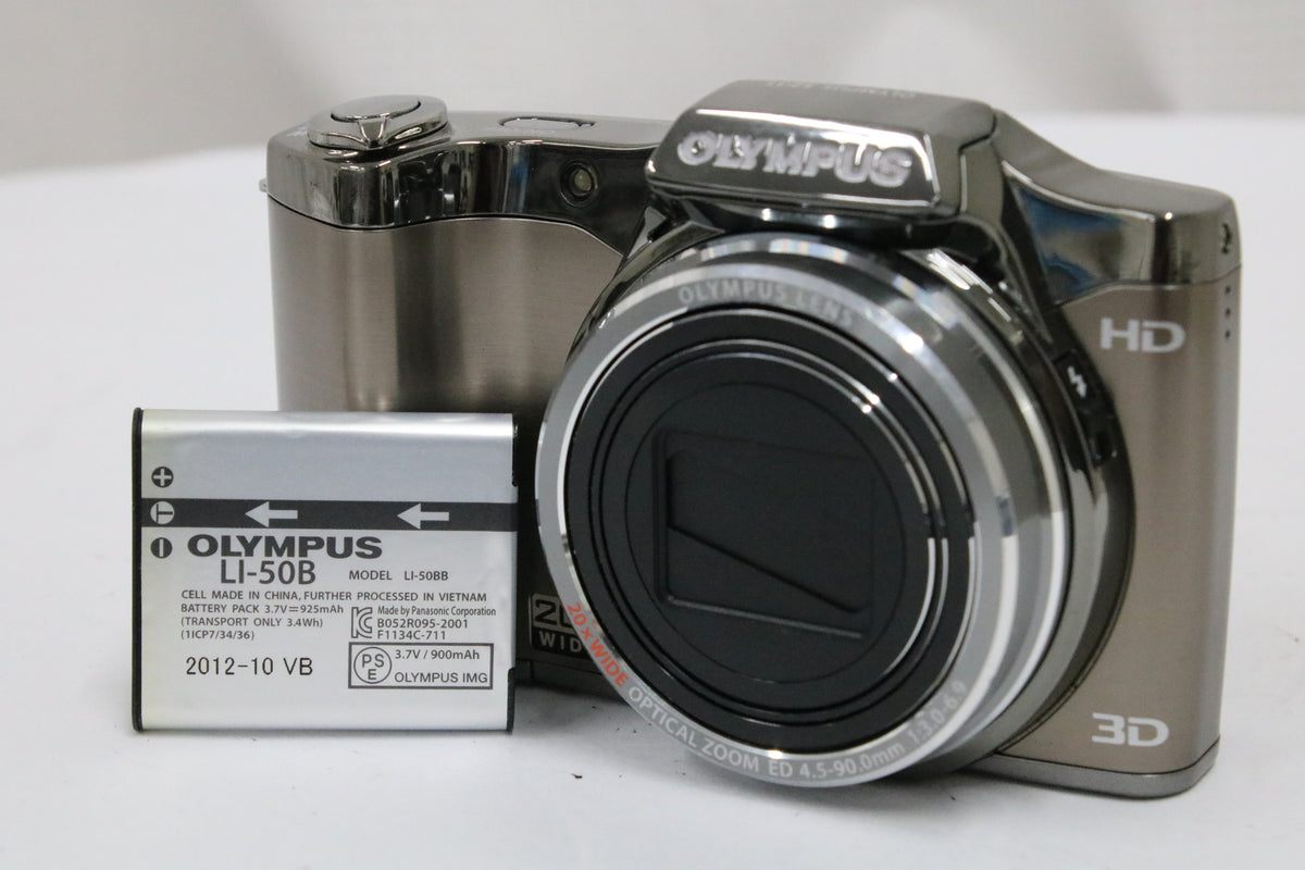 オリンパス Olympus SZ-11 20x WIDE ブラウン バッテリー付き コンパクトデジタルカメラ 1