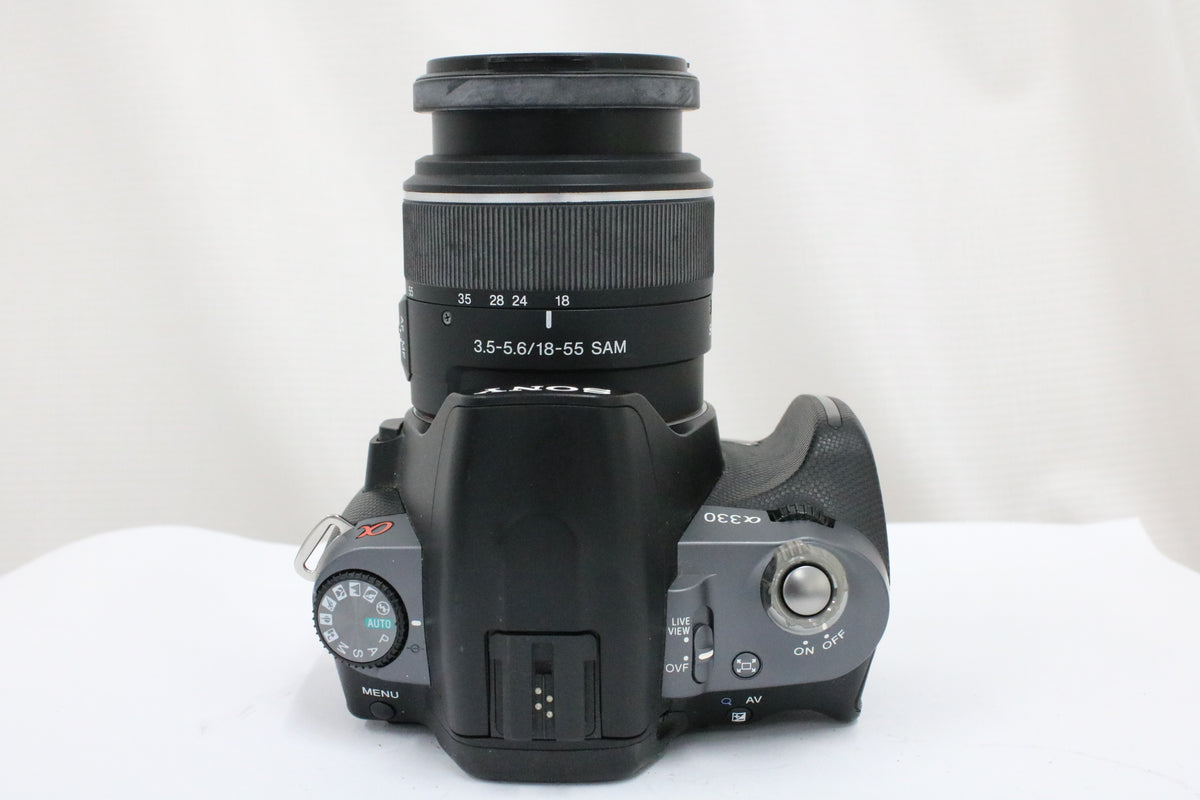 【シャッター1081回】ソニー Sony α 330 DT 18-55mm F3.5-5.6 SAM デジタル一眼 6