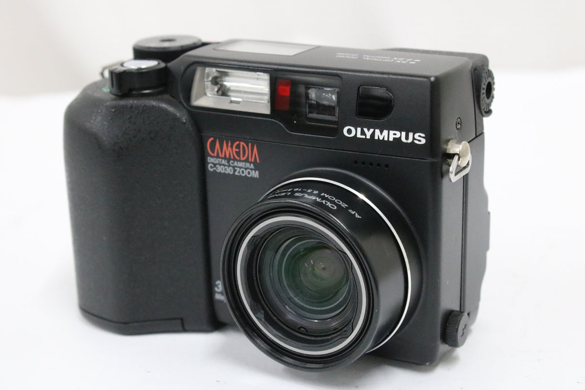 【便利な単三電池で使用可】オリンパス Olympus CAMEDIA C-3030 ブラック コンパクトデジタルカメラ 1