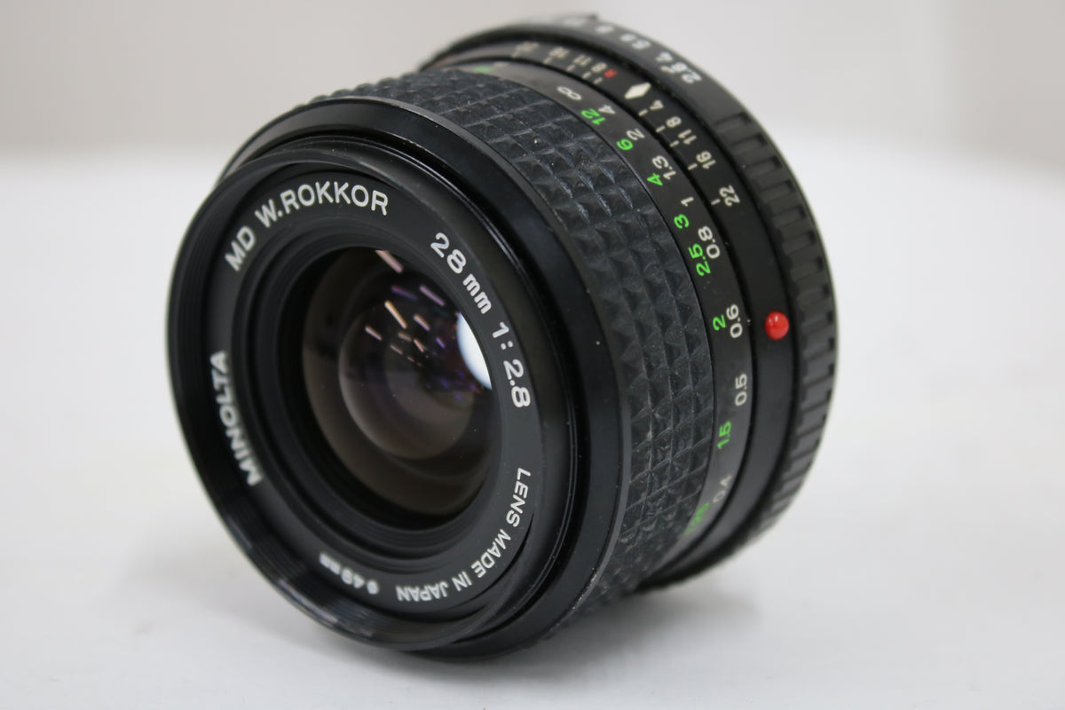 ミノルタ Minolta MD W.Rokkor 28mm F2.8 レンズ 1