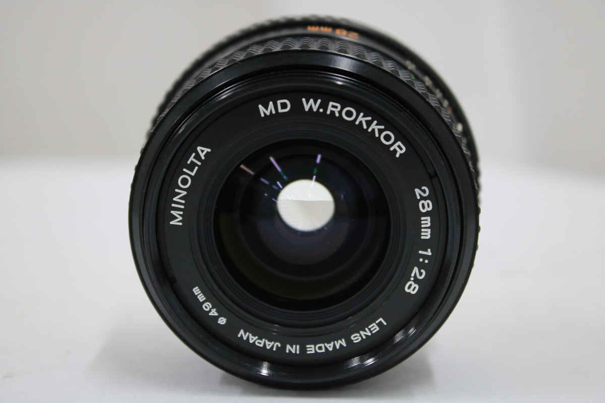 ミノルタ Minolta MD W.Rokkor 28mm F2.8 レンズ 2