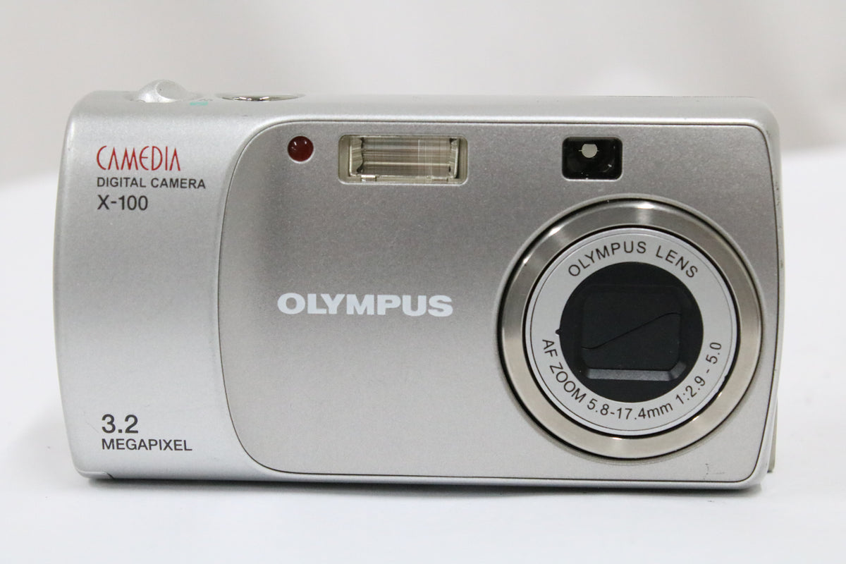 【便利な単三電池で使用可】オリンパス Olympus CAMEDIA X-100 コンパクトデジタルカメラ 2