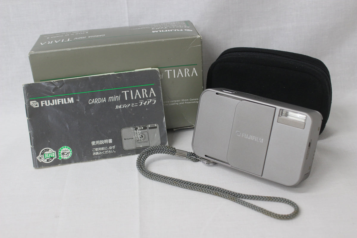 【元箱付き】 富士フィルム Fujifilm Cardia mini TIARA コンパクトカメラ 1