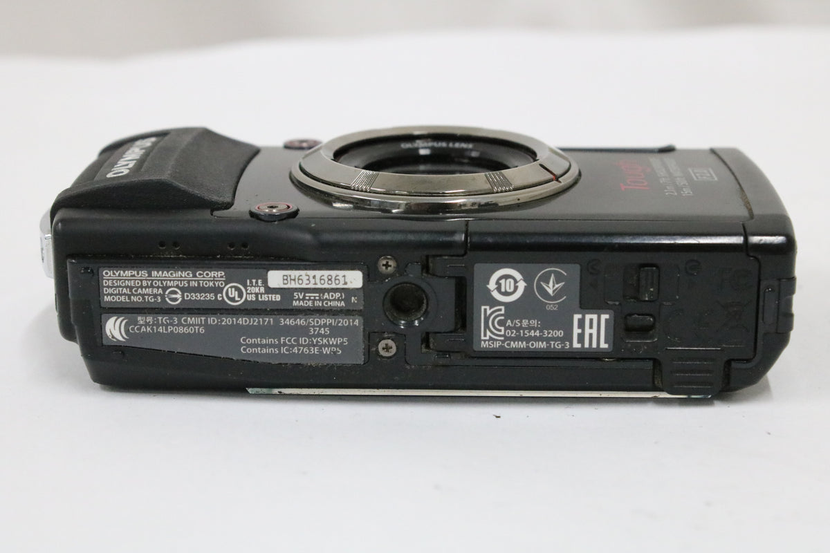 オリンパス Olympus Tough TG-3 4x WIDE ブラック バッテリー付き コンパクトデジタルカメラ 7