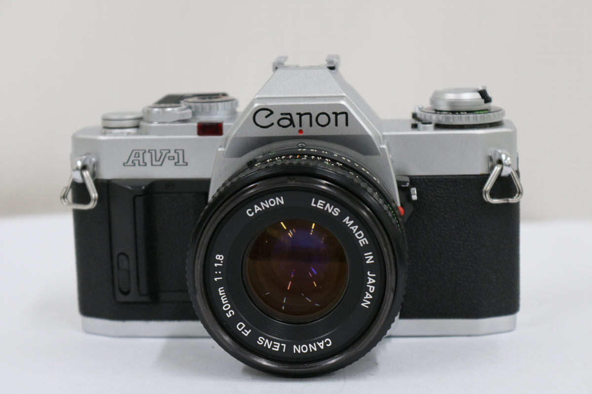 キャノン Canon AV-1 New FD 50mm F1.8 ボディレンズセット 2