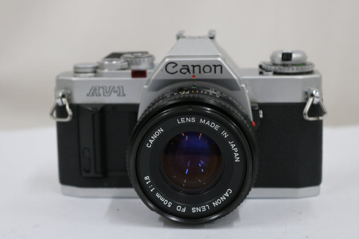 キャノン Canon AV-1 New FD 50mm F1.8 ボディレンズセット 2