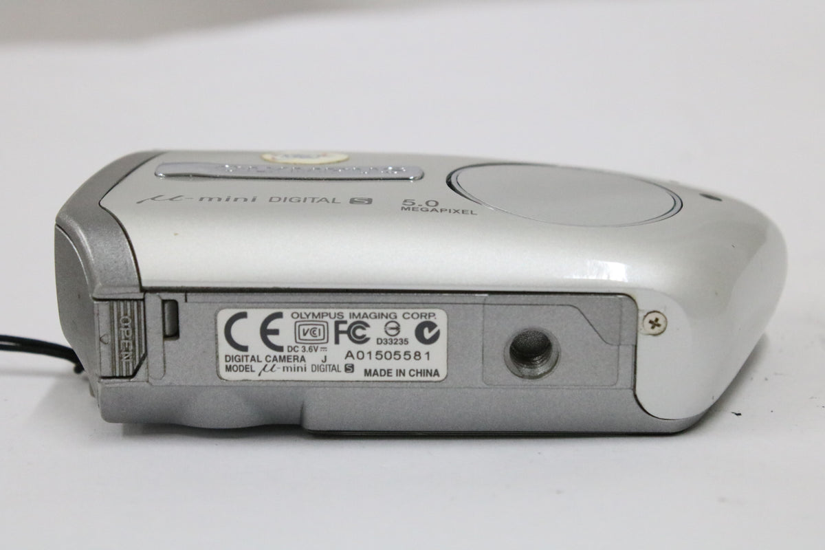 オリンパス Olympus μ mju-mini DIGITAL S バッテリー チャージャー付き コンパクトデジタルカメラ 7