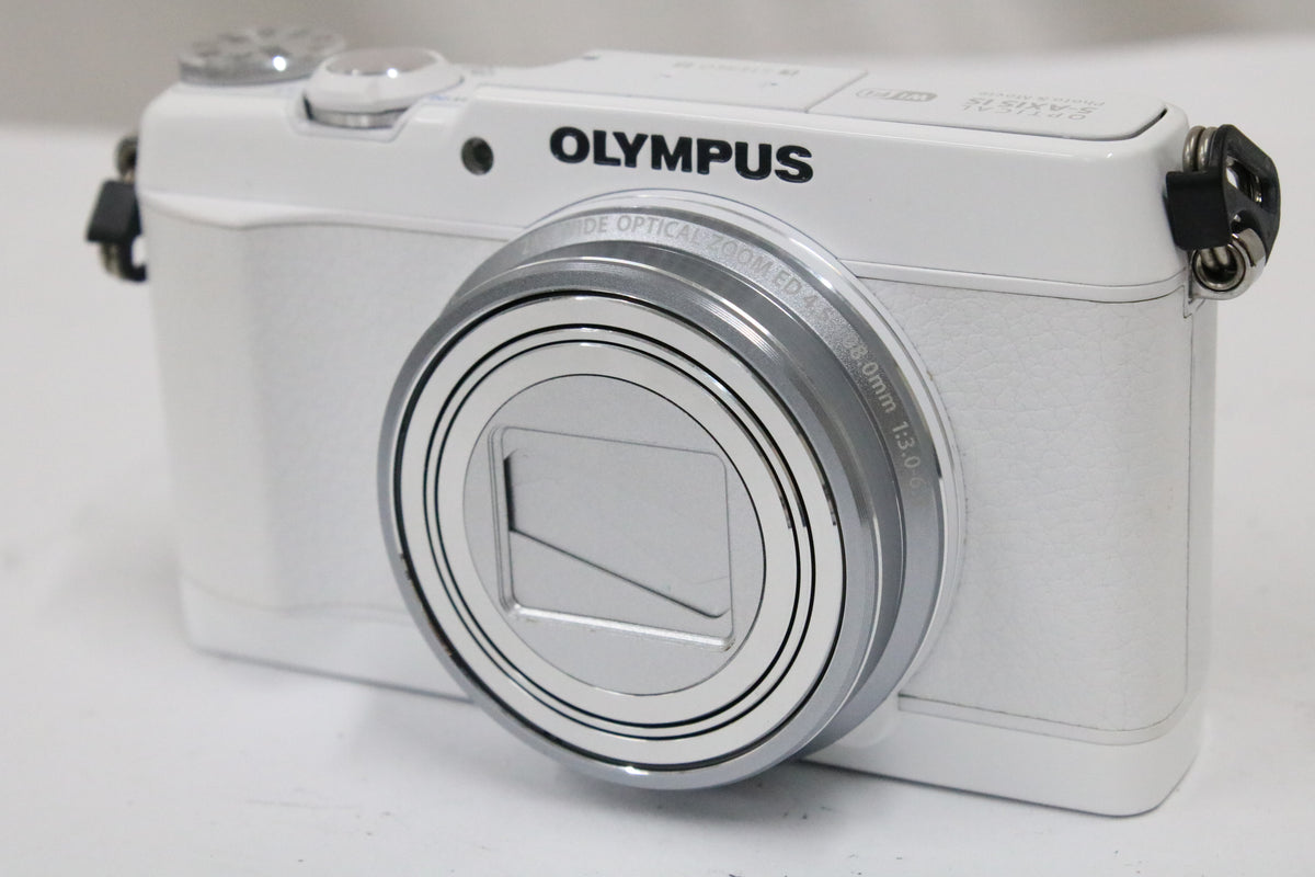 オリンパス Olympus STYLUS SH-1 24x WIDE ホワイト バッテリー付き コンパクトデジタルカメラ 1
